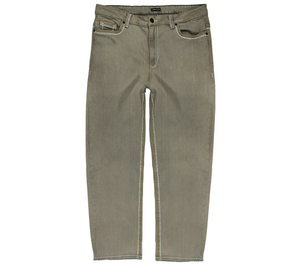 Lavecchia Übergrößen Herren Jeans Dark-Grey Hose Stretch W42 bis W60 Länge 30 LV-503
