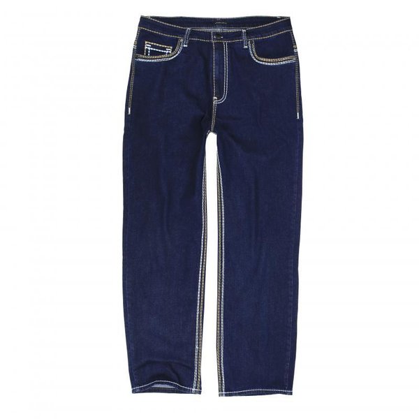Lavecchia Übergrößen Herren Jeans dunkelblau Hose Stretch Comfort Fit W42 bis W60 Länge 32 LV-503