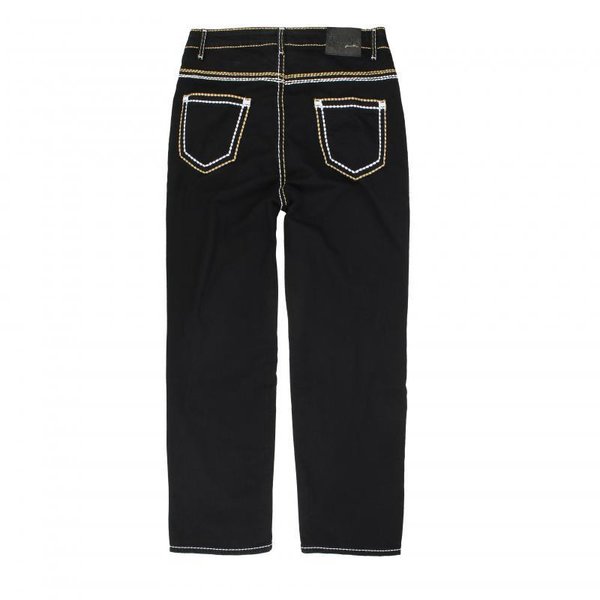 Lavecchia Übergrößen Herren Jeans schwarz Hose Stretch Comfort Fit W42 bis W60 Länge 30 LV-503