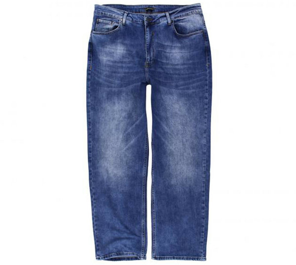 Lavecchia Übergrößen Herren Jeans Hose Stretch Comfort Fit Stoneblau W42 bis W60 LV-501-1