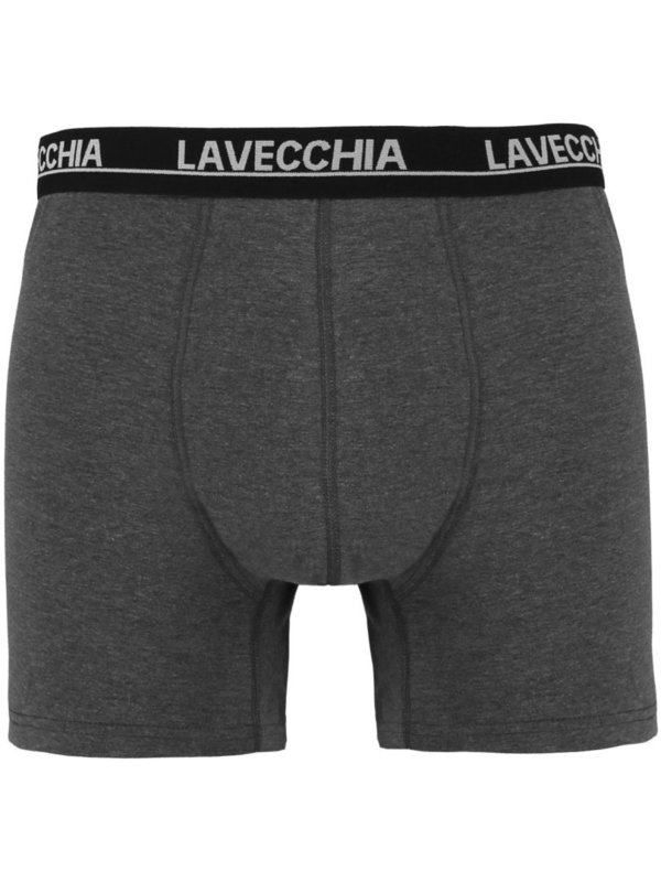 Lavecchia Herren Boxershort`s 3er Pack Übergröße bis 8XL anthrazit Unterwäsche